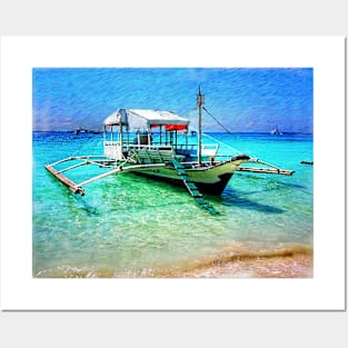 Pump Boat Philippines Posters and Art